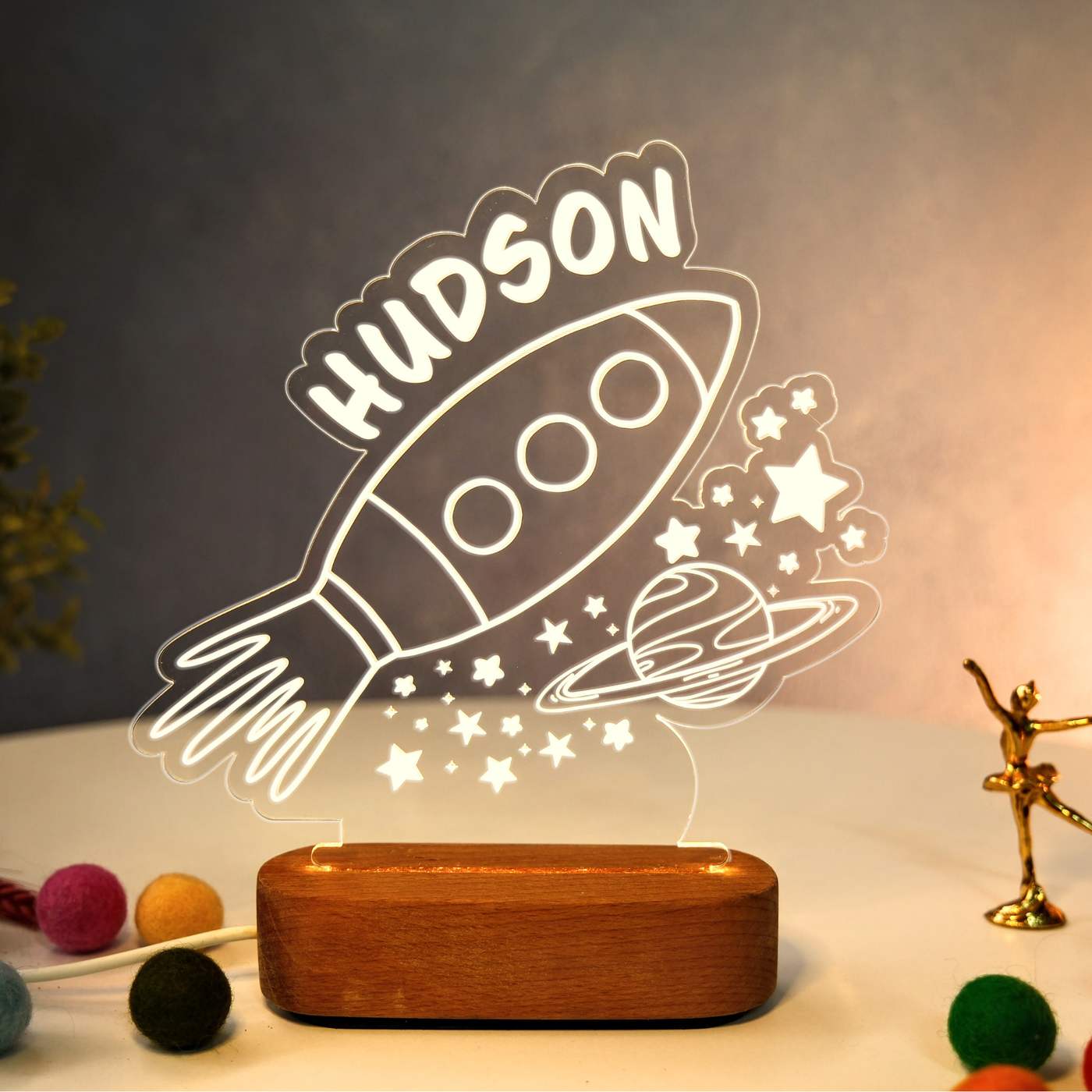Personalized Night Lamp for Kids - Babies