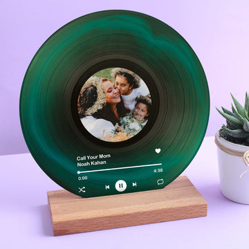 Personalized Vinyl Record - Green