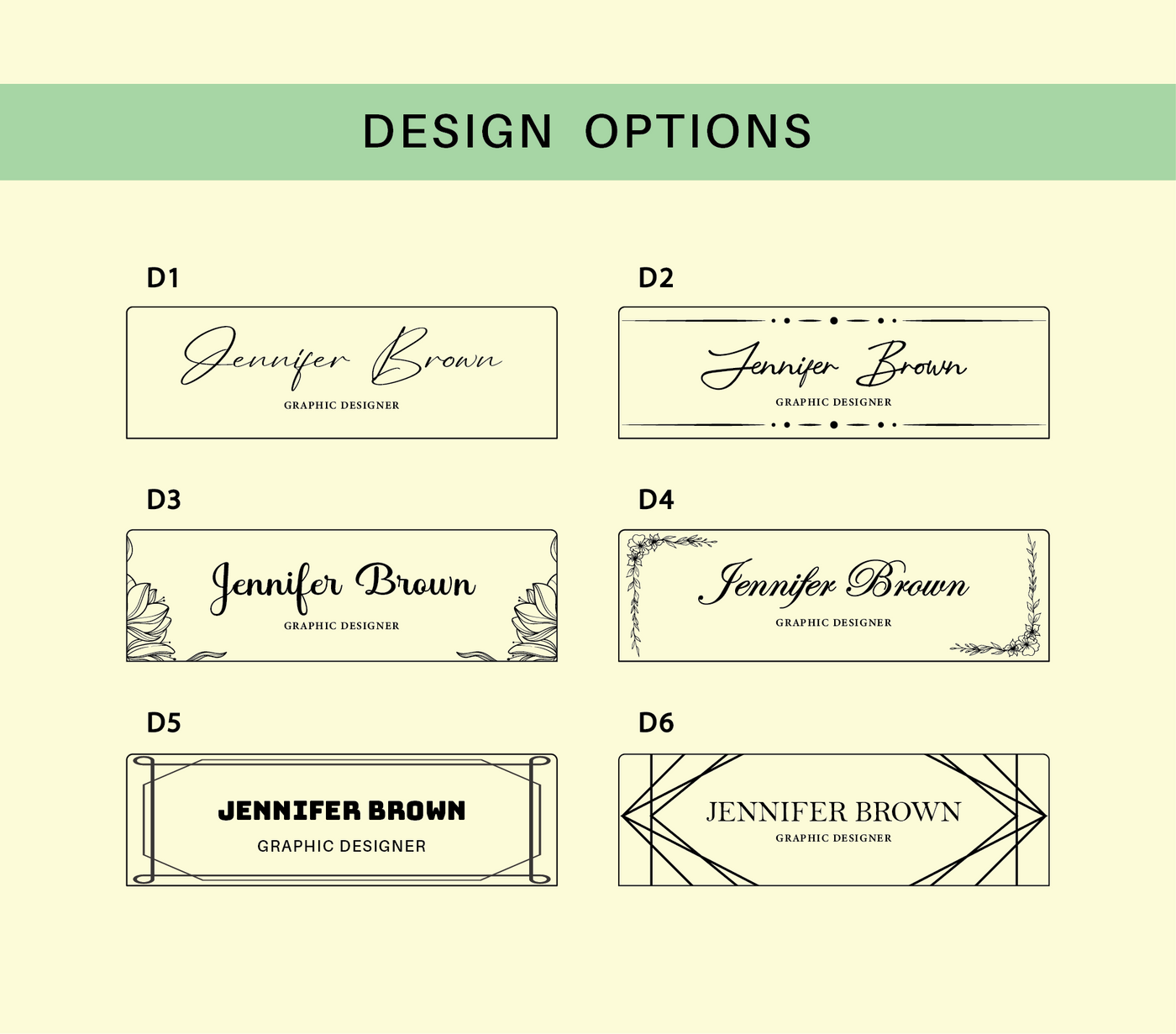 Personalized Desk Nameplate – Office Decor